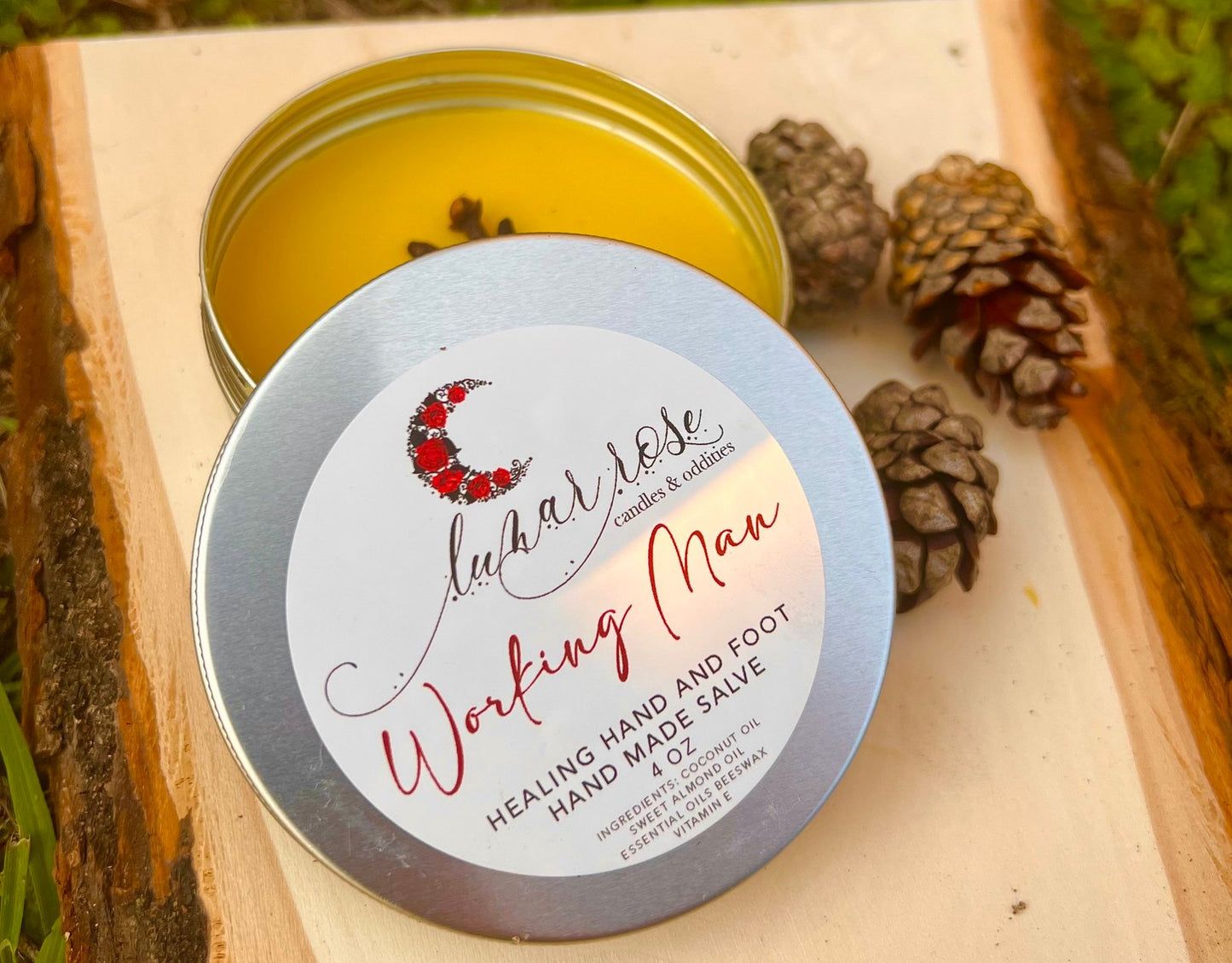 Working Man/Woman Hand & Foot Salve – Herbal Balm for Severe Dry Skin