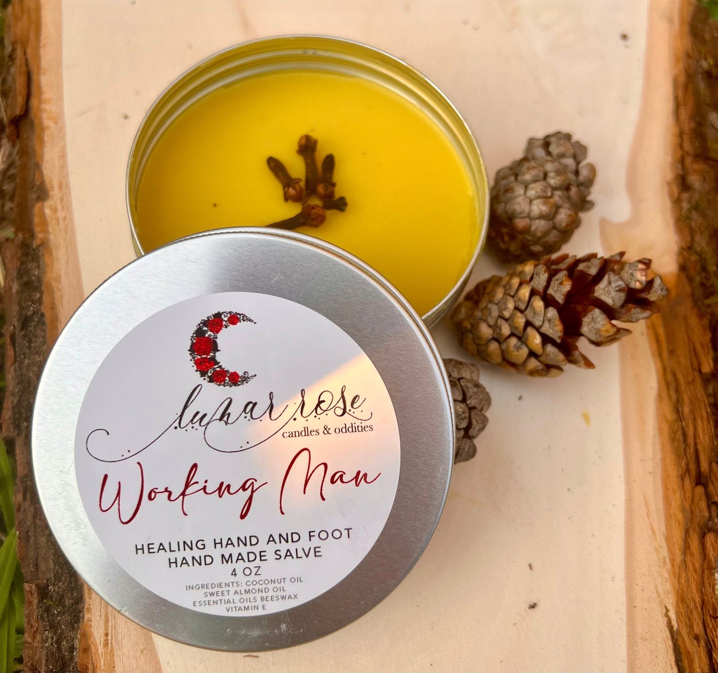 Working Man/Woman Hand & Foot Salve – Herbal Balm for Severe Dry Skin