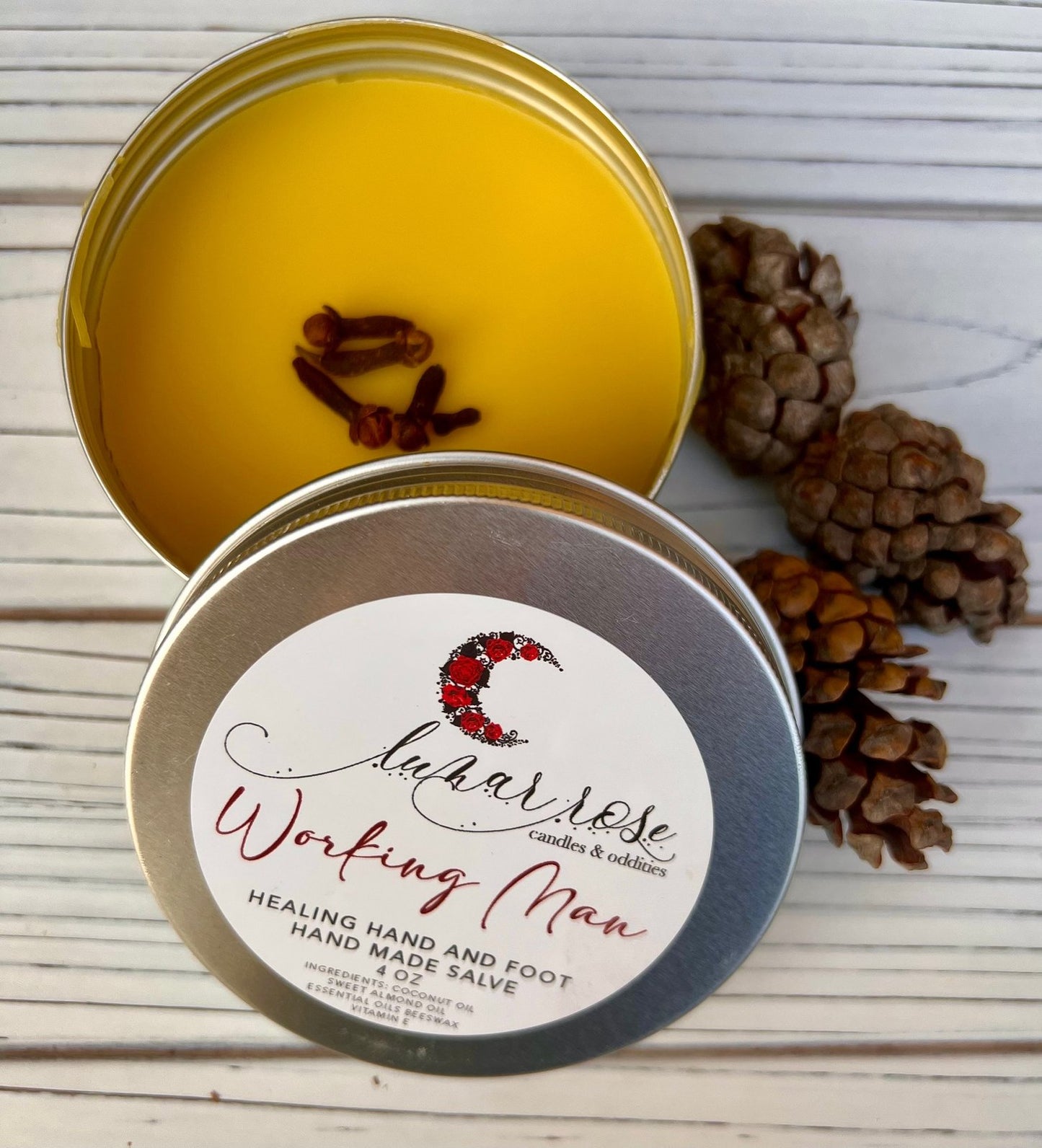 Working Man/Woman Hand & Foot Salve – Herbal Balm for Severe Dry Skin