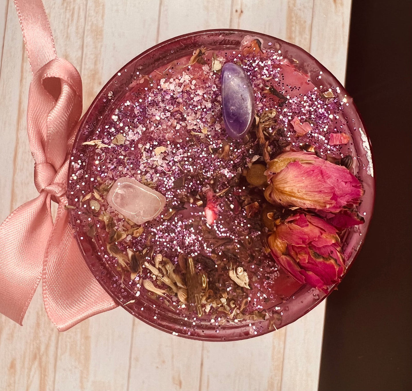 Love Story Candle – Handmade Double Action Love & Passion Candle | Hand-Painted 7-Day Candle
