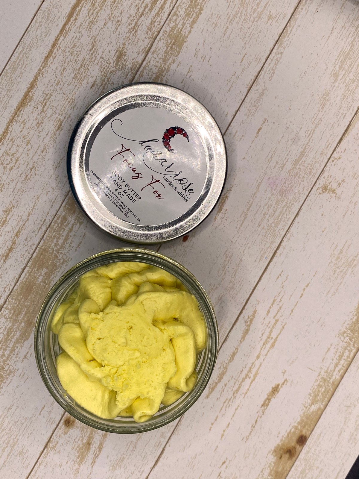 Charged & Blessed Whipped Body Butter Moisturizer for Self-Love, Prosperity, Cleansing, Meditation