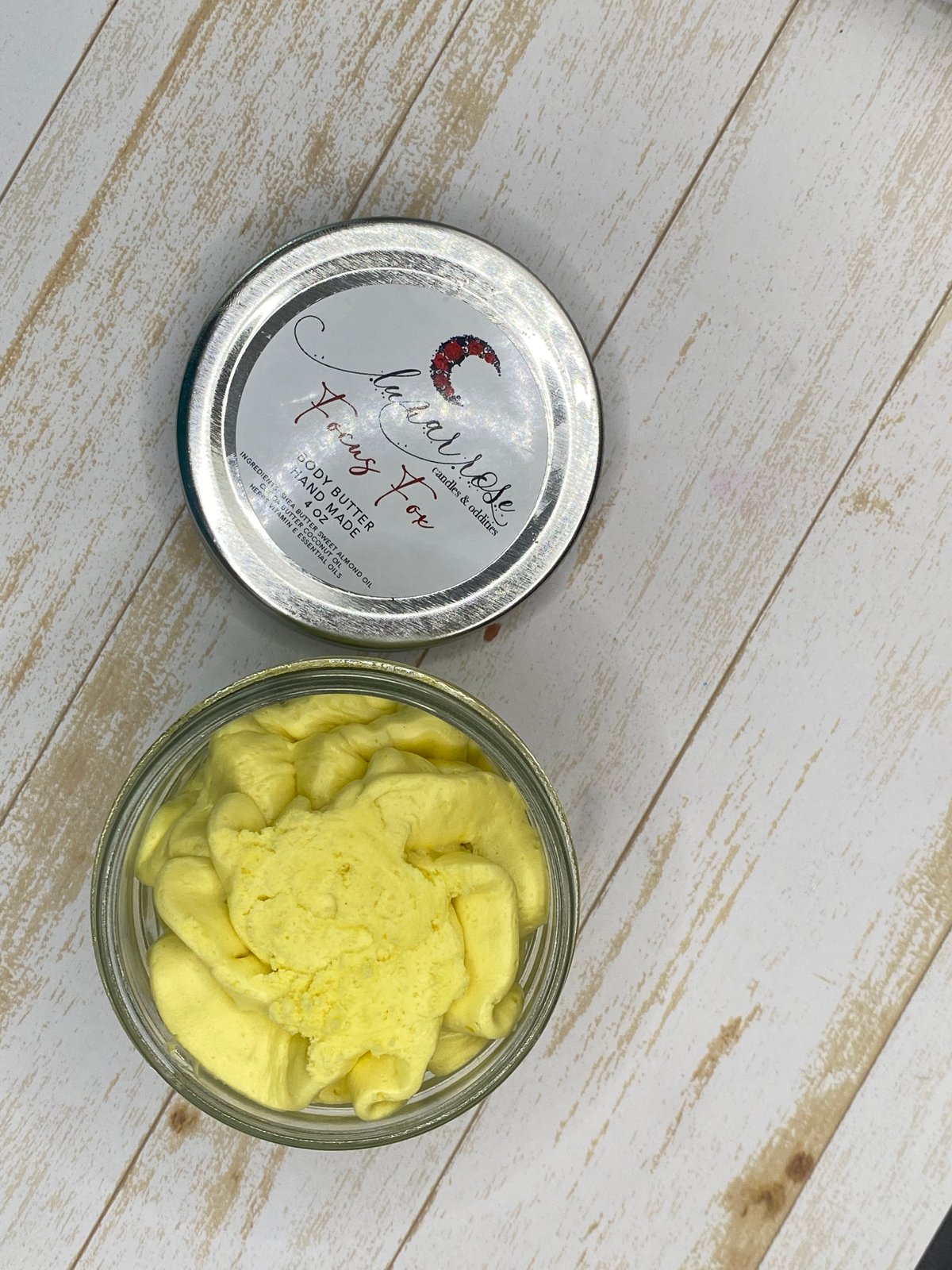 Charged & Blessed Whipped Body Butter Moisturizer for Self-Love, Prosperity, Cleansing, Meditation