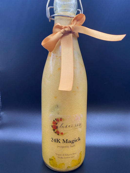 24K Magick Ritual Bath | For Prosperity, Abundance, Manifestation, Success