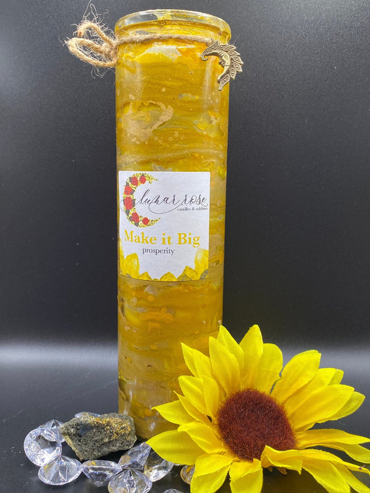 Make It Big Candle – Prosperity & Abundance | Handmade 7-Day Ritual Candle