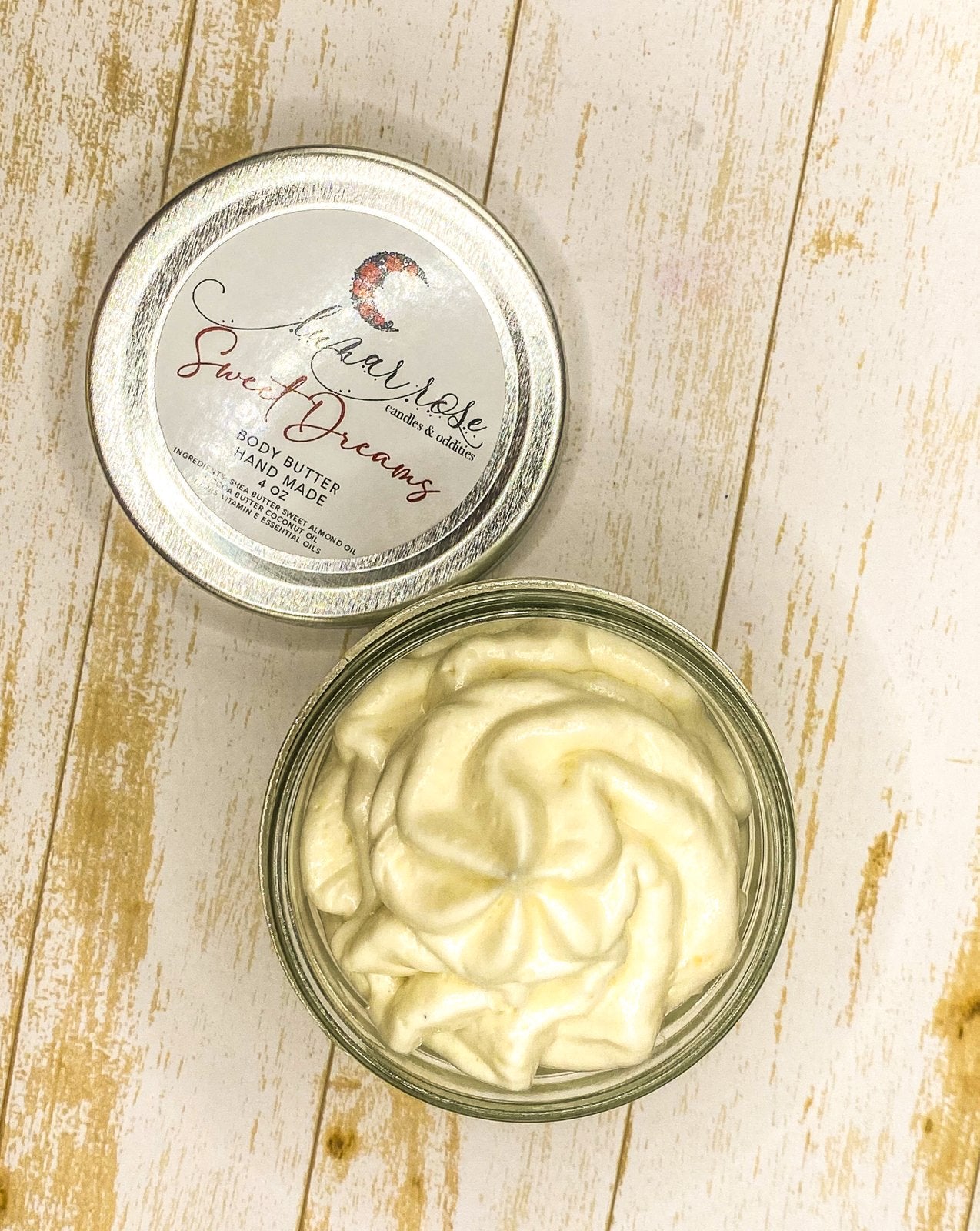 Charged & Blessed Whipped Body Butter Moisturizer for Self-Love, Prosperity, Cleansing,  Meditation