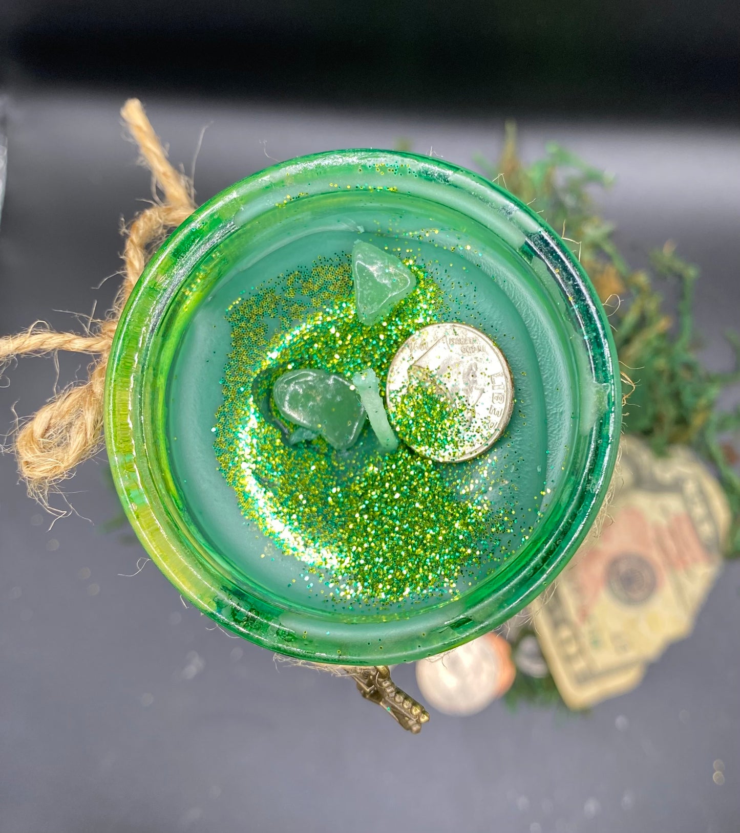 Make It Rain Fast Money & Luck Candle | for Quick Prosperity, Wealth Attraction, Manifestation