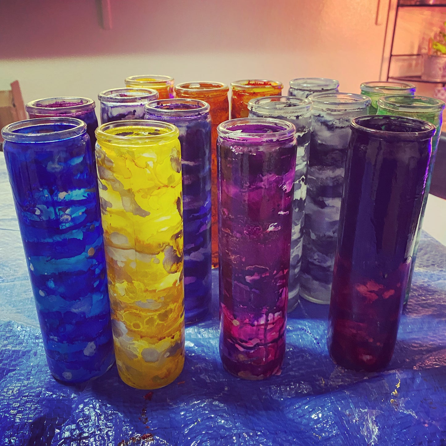 Custom 7-Day Ritual Candle | Personalized Intention | Handmade Prayer Candle for Manifestation