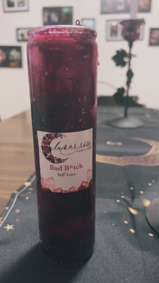 Bad Bitch – Self-Love & Confidence Handmade Candle | For Empowerment, Healing, and Manifestation